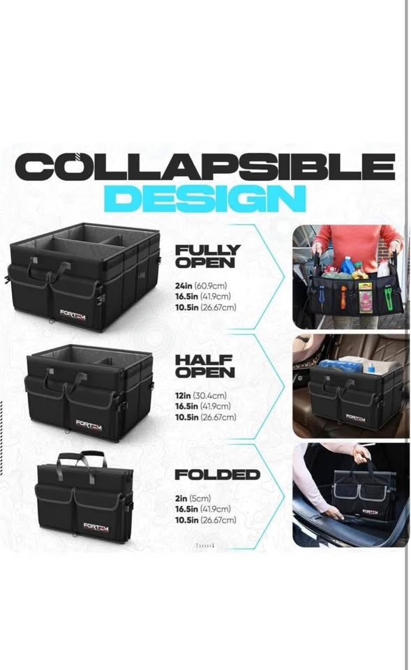Brand new Collapsible Car Trunk Organizer - photo 5