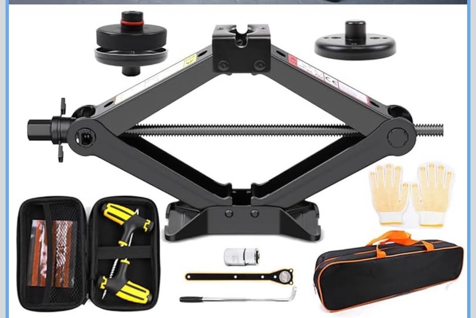 Scissor Lift Jack 2.5 Ton Car Kit w/ Hand Crank - photo 3
