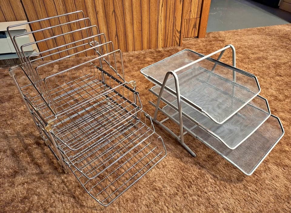 Metal Desktop File Organizers