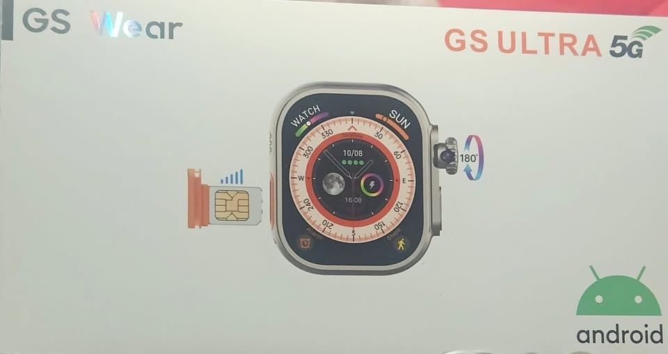 5G Android Smart Watch with 360 Camera