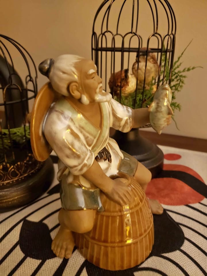 Asian Chinese Fishman figurine