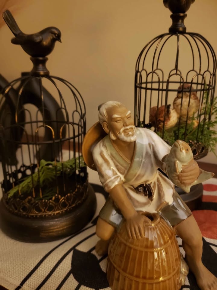 Asian Chinese Fishman figurine - photo 2