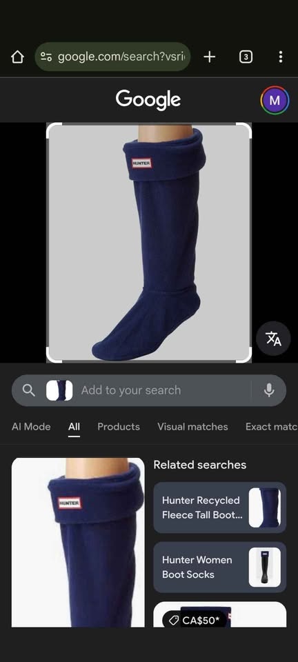 Hunter Boot Socks Size Medium - photo 4
