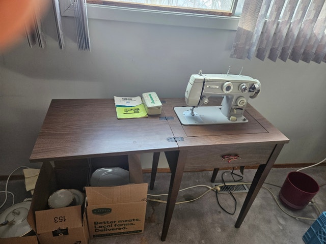 Vintage Domestic Sewing Machine, Model 707