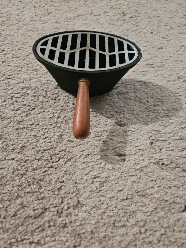 Vintage Cast Iron Pipe Ashtray/Rest (1960s-70s)