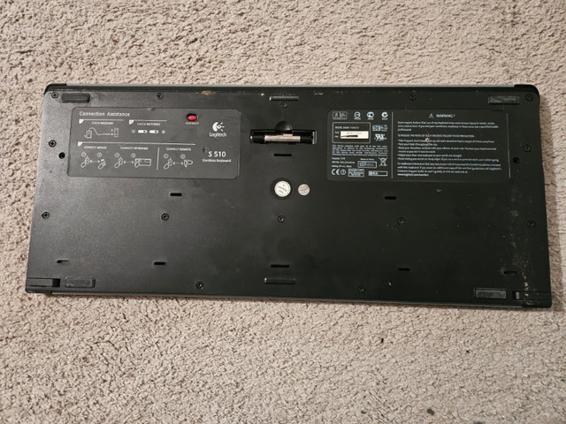 Logitech S510 Wireless Keyboard - photo 2
