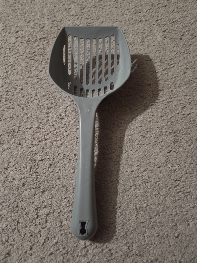 Plastic Cat Litter Scoop 11.5 x 4.5"