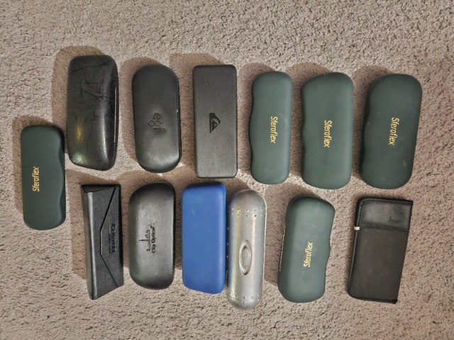 NEW Glasses Cases in Various Colours, Shapes & Sizes