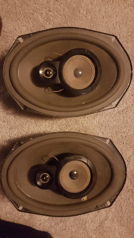 Alpine 6x9 SPE-6930 3-Way Coaxial Car Speakers, 150W Classic - photo 2