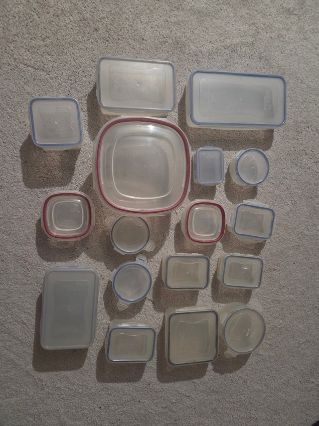 21-Pc Food Storage (Tupperware Style) Set, BPA-Free, Airtight