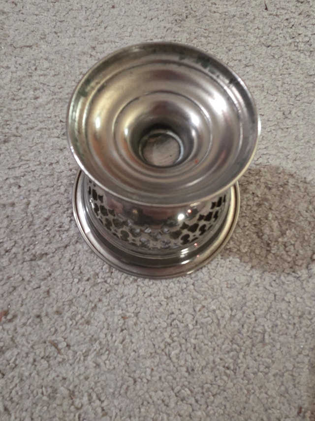 Vintage 1920s-40s Silver-Plated Rose Bowl - photo 2