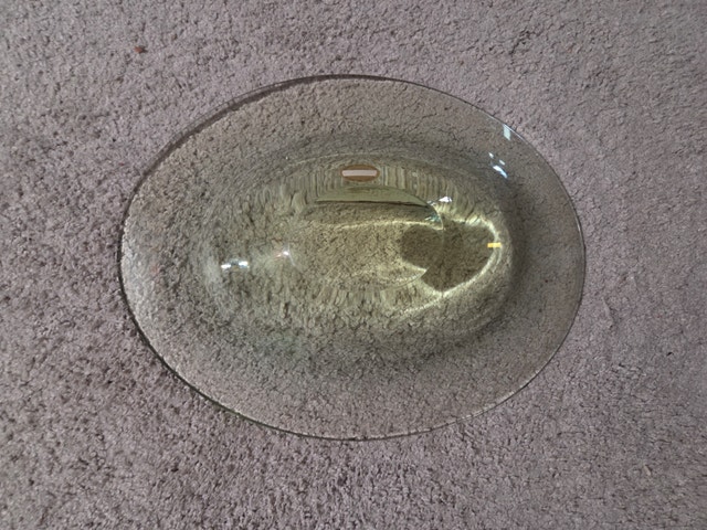 Authentic Murano Sommerso Glass Bowl, Orig Label, 5.25 lb, 11.5x - photo 3