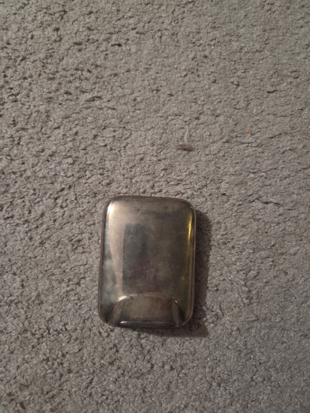 Vintage Quartz Desk Clock, Bank Ha'Poalim, Heavy 350g - photo 2