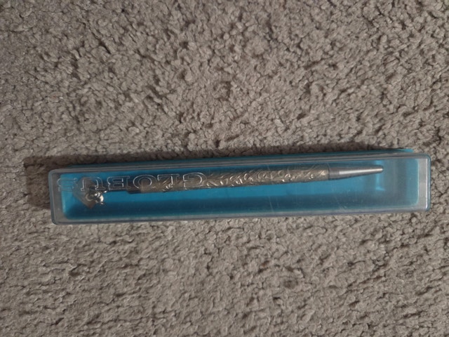 Vintage Globus Bezalel Israeli Ballpoint Pen, Menorah, 16.7g - photo 3