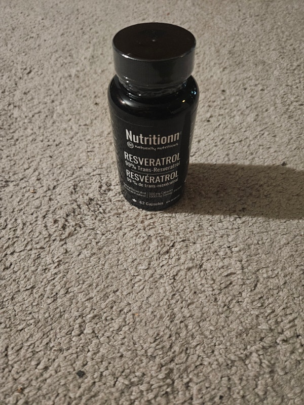 Nutritionn Resveratrol 500mg 62 Caps - New