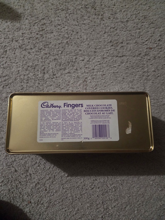 Vintage Cadbury Holiday Collectible Tin, Nutcracker Parade, 9" - photo 3