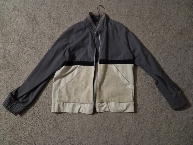 Vintage 90s Men's Zip Jacket, Size L, Versatile Retro Look
