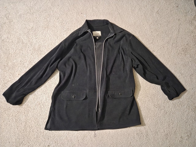 Vintage Simon Sebag Men's Spring Bomber Jacket, Lycra, Size L