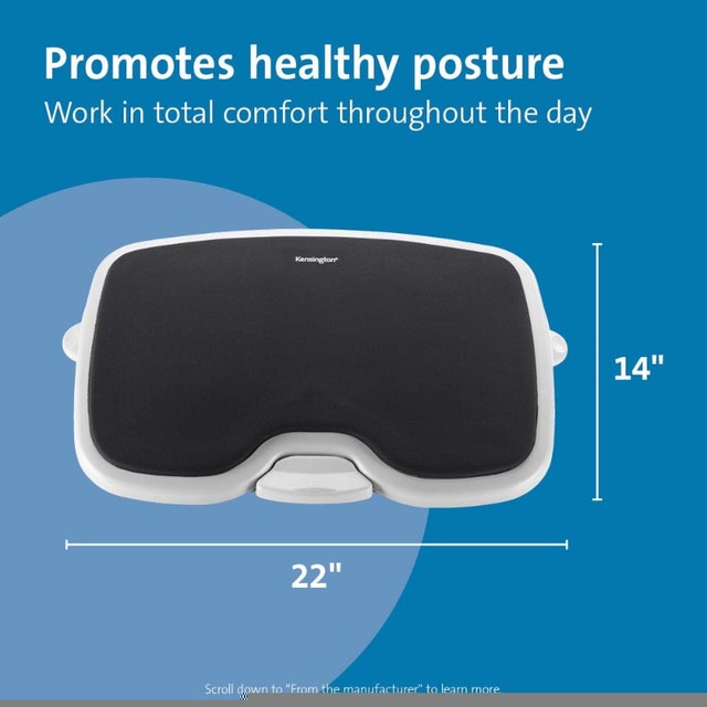 Kensington Solemate Comfort Footrest with SmartFit System (New) - photo 2