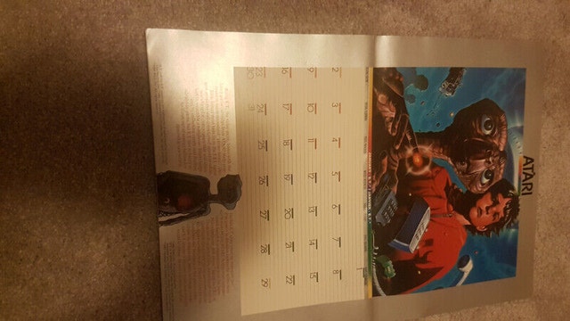Vintage 1983 Atari Coupon Calendar -- VERY RARE! - photo 4