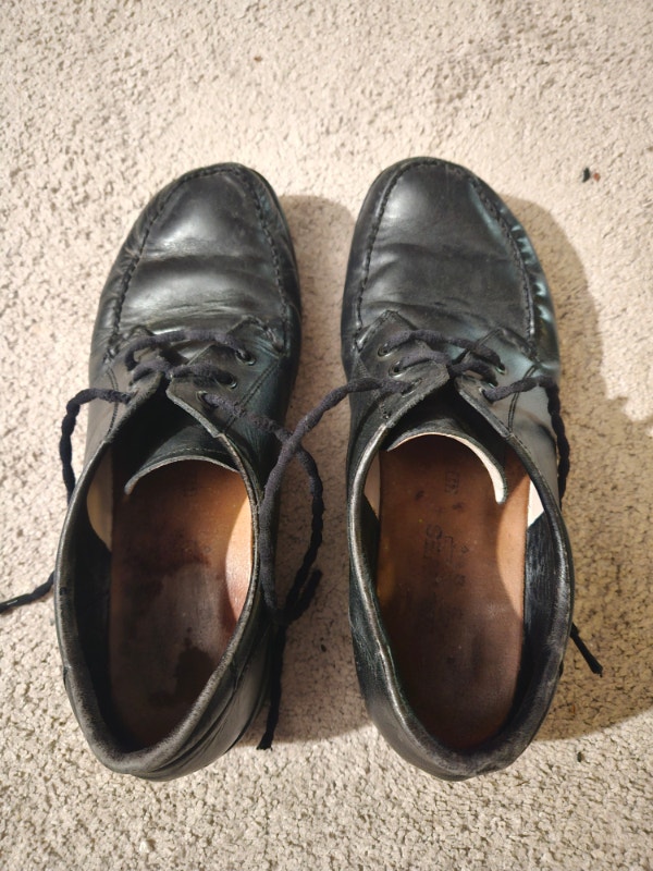 Euro Hand-Stitched Leather Dress Shoes, Men’s 10 (EU 43), VGC
