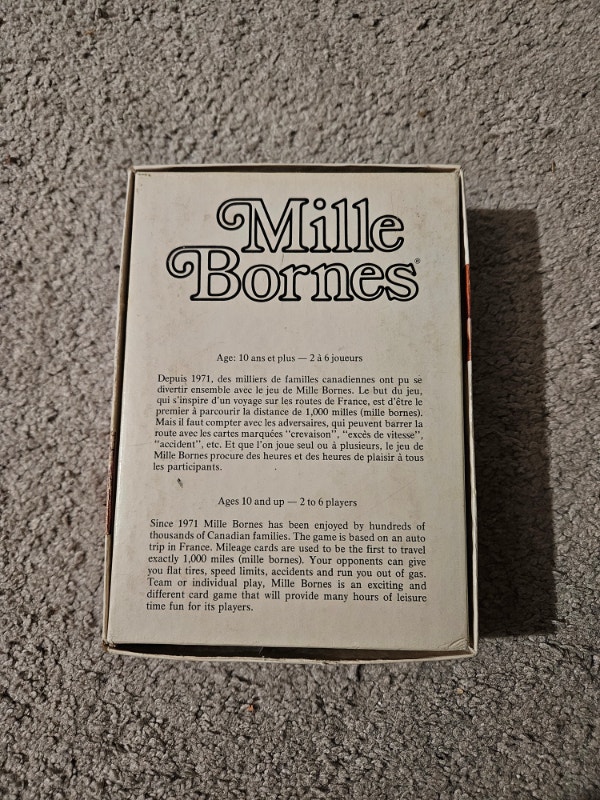 Vintage Mille Bornes 1971 French Card Game by Parker Brothers - photo 3