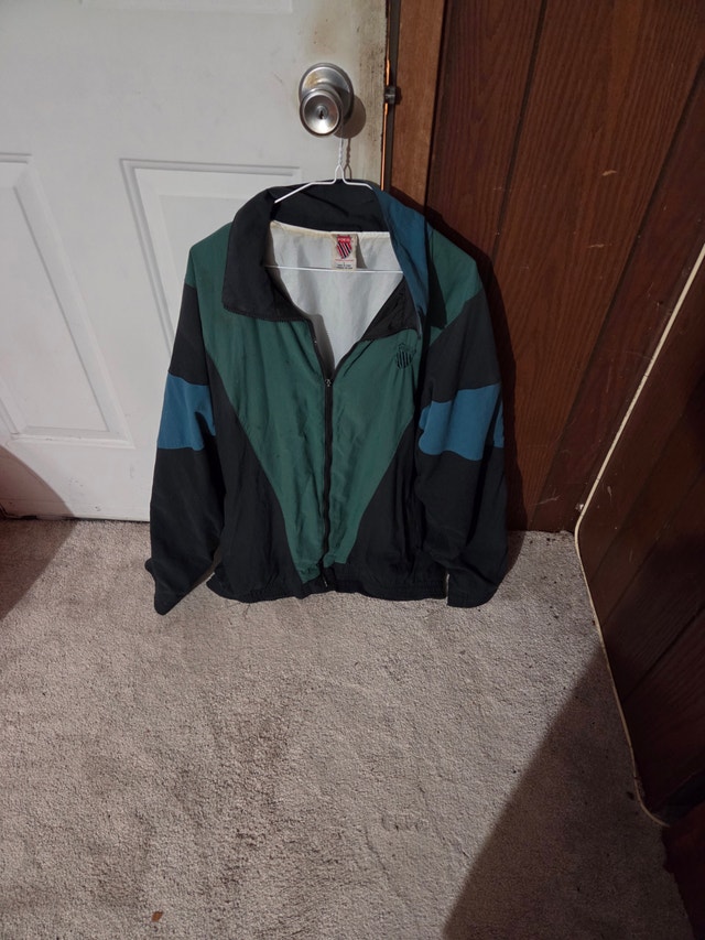 K-Swiss Heritage Men's Windbreaker / Spring Jacket, Size L