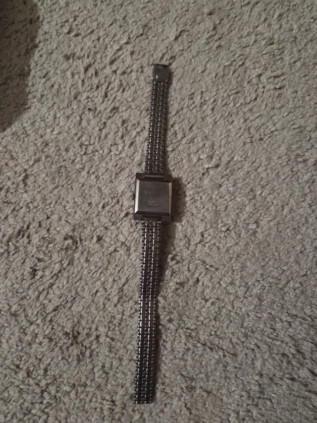 Vintage Zeenat 17-Jewel Mechanical Watch, Square Case, As-Is - photo 3