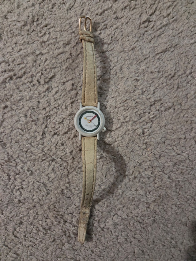 Vintage Retro Gold Wheel Ladies' Watch, Colorful Hands - photo 2