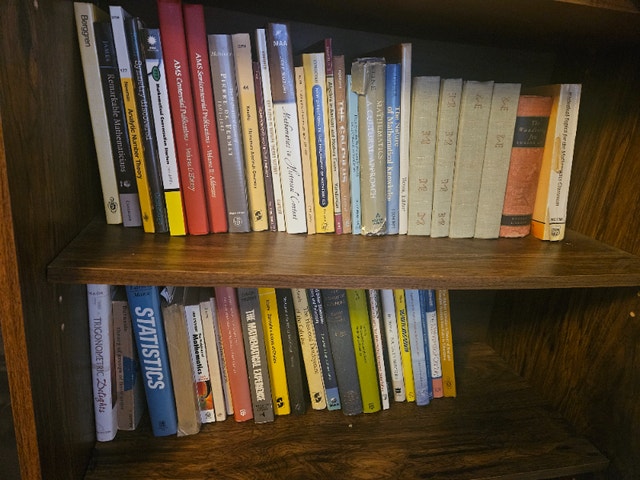 200 Used Math Books (Math History, Statistics, etc.) - photo 3