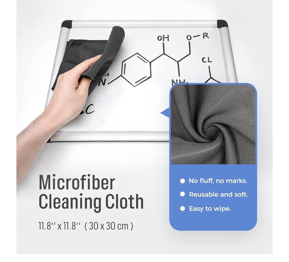 LOUKIN Whiteboard Cleaner Kit 6-Pack w/ Cloths New - photo 5