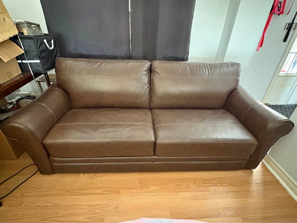 Lazyboy Genuine Leather Couch