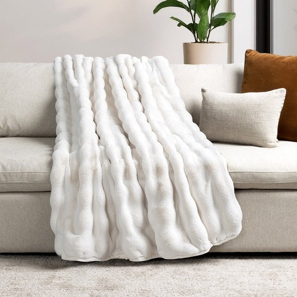 Plush Blanket Throws 60"x70" Keep Warm - photo 3