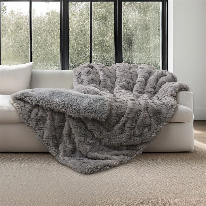 Plush Blanket Throws 60"x70" Keep Warm - photo 5