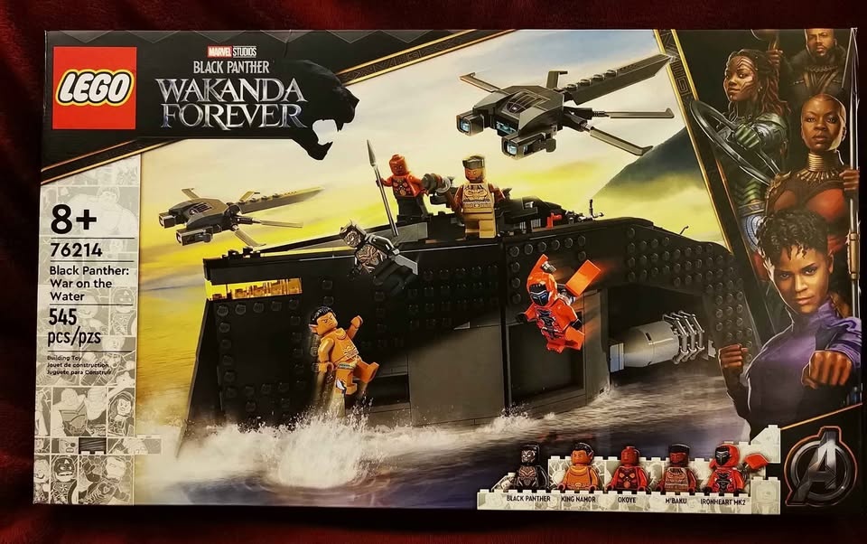 LEGO Black Panther Wakanda Forever War on the Water 76214