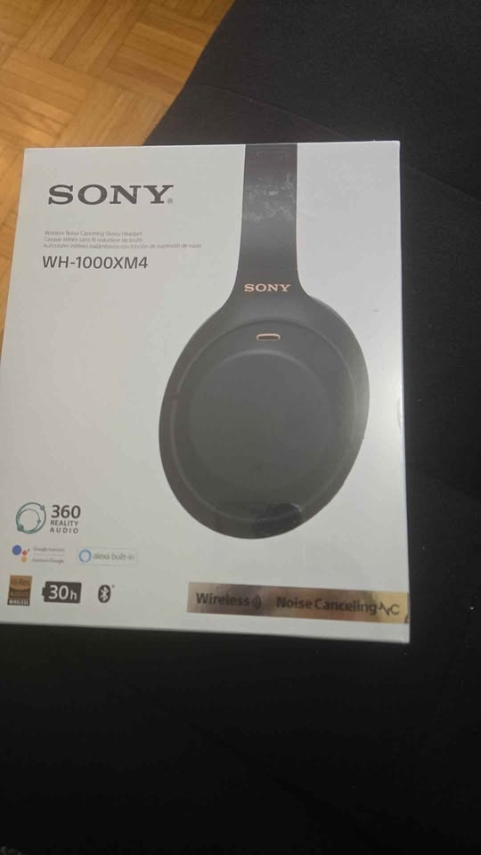 BRAND NEW Sony WH-1000XM4 Wireless Noise Canceling Headphones - photo 3