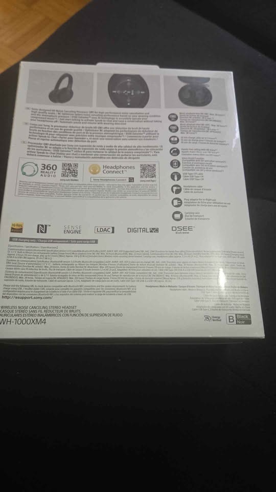 BRAND NEW Sony WH-1000XM4 Wireless Noise Canceling Headphones - photo 5
