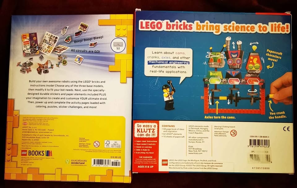 Brand new LEGO Activity books with builds/stickers - photo 2
