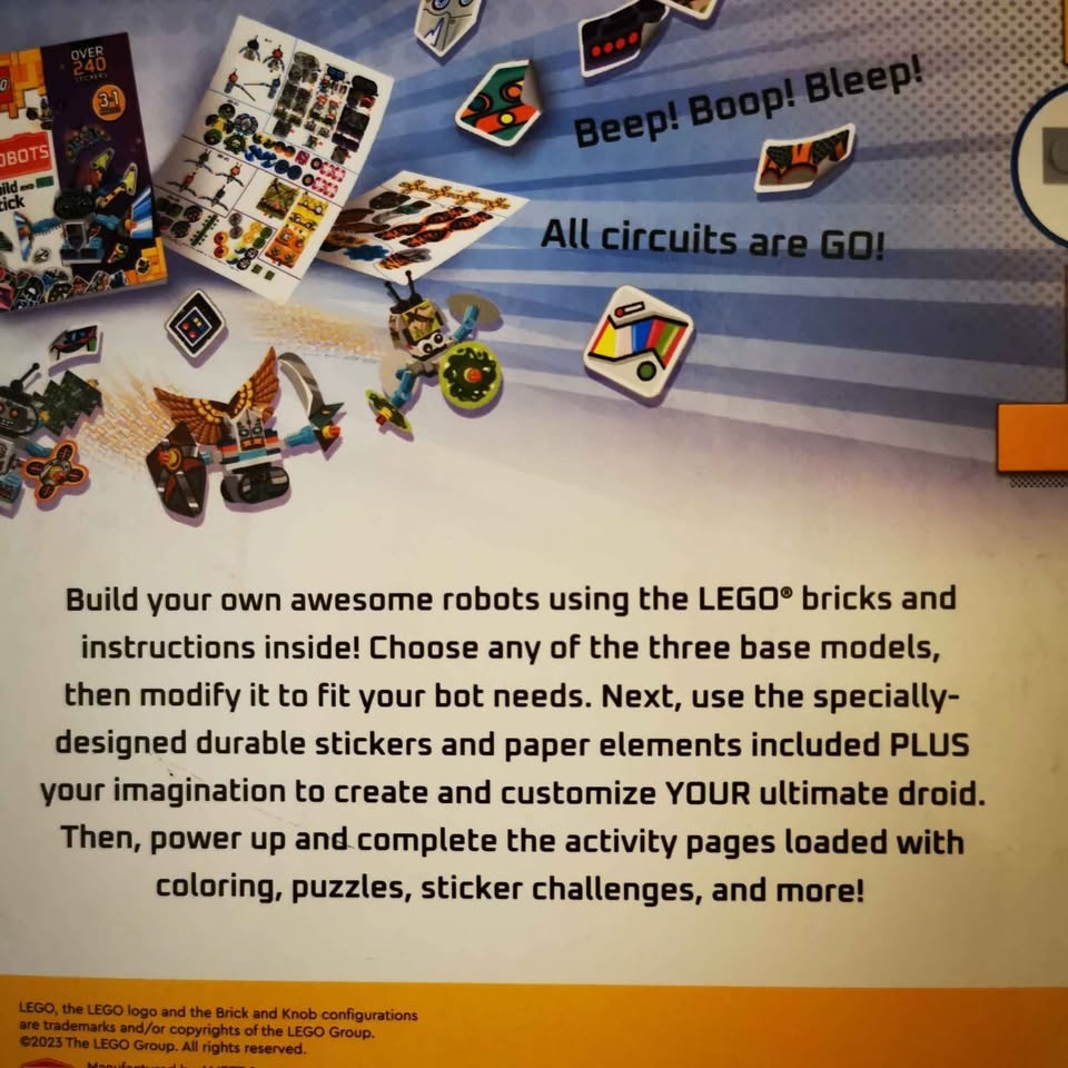 Brand new LEGO Activity books with builds/stickers - photo 3
