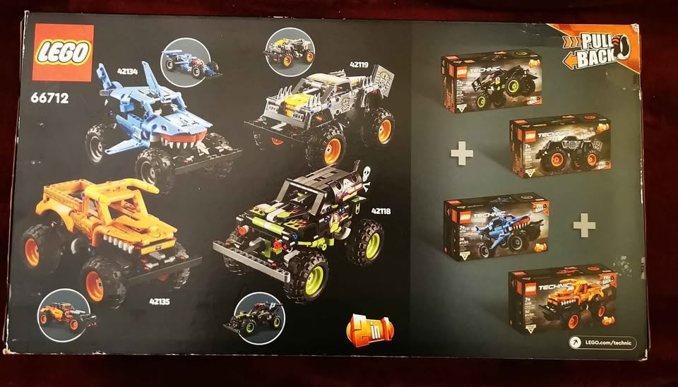 LEGO Technic Monster Jam Collection - 4 Trucks - photo 2
