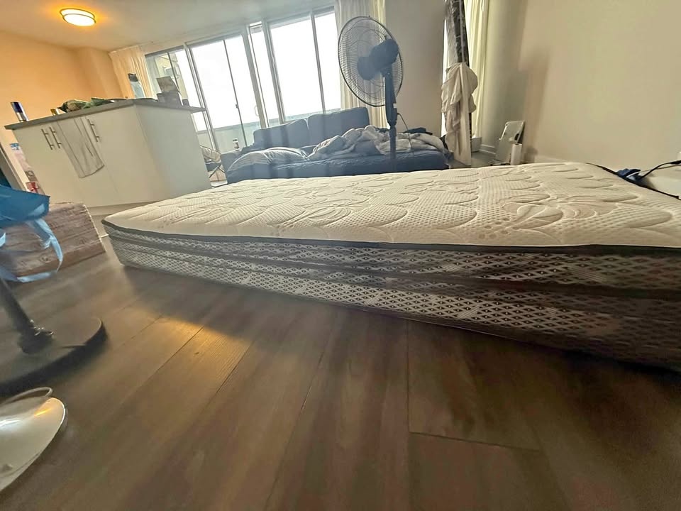 Single spring+foam mattress