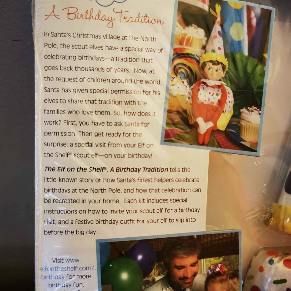 Elf on the Shelf: A Birthday Tradition - photo 3