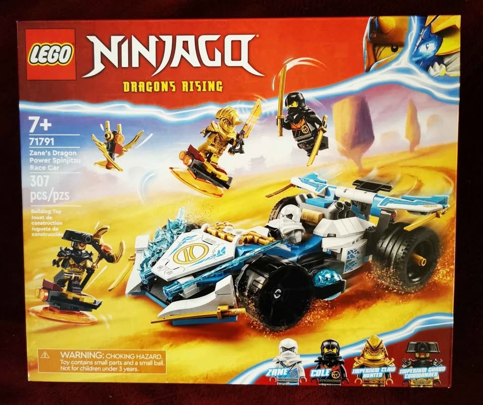 LEGO Ninjago Zane's Dragon Power Spinjitzu Race Car