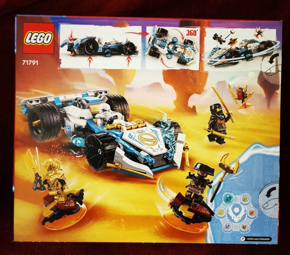 LEGO Ninjago Zane's Dragon Power Spinjitzu Race Car - photo 2
