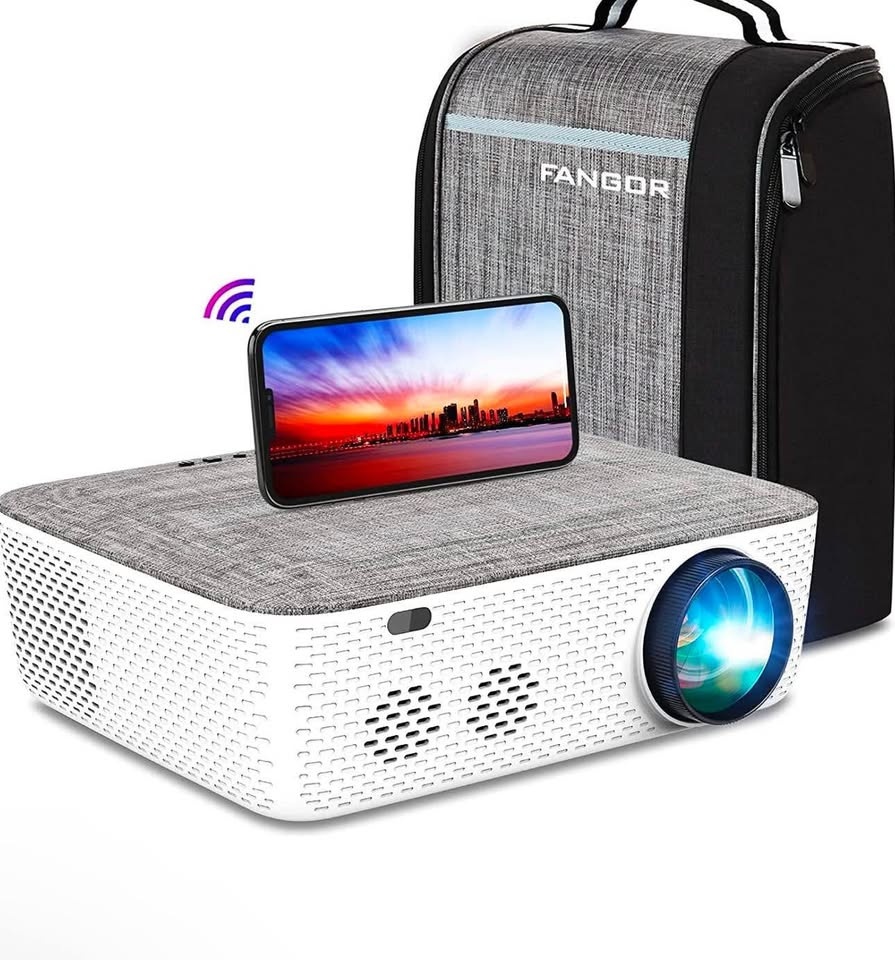 FANGOR 5G WiFi Projector Bluetooth 4K Supported - 340ANSI 15000L - photo 2