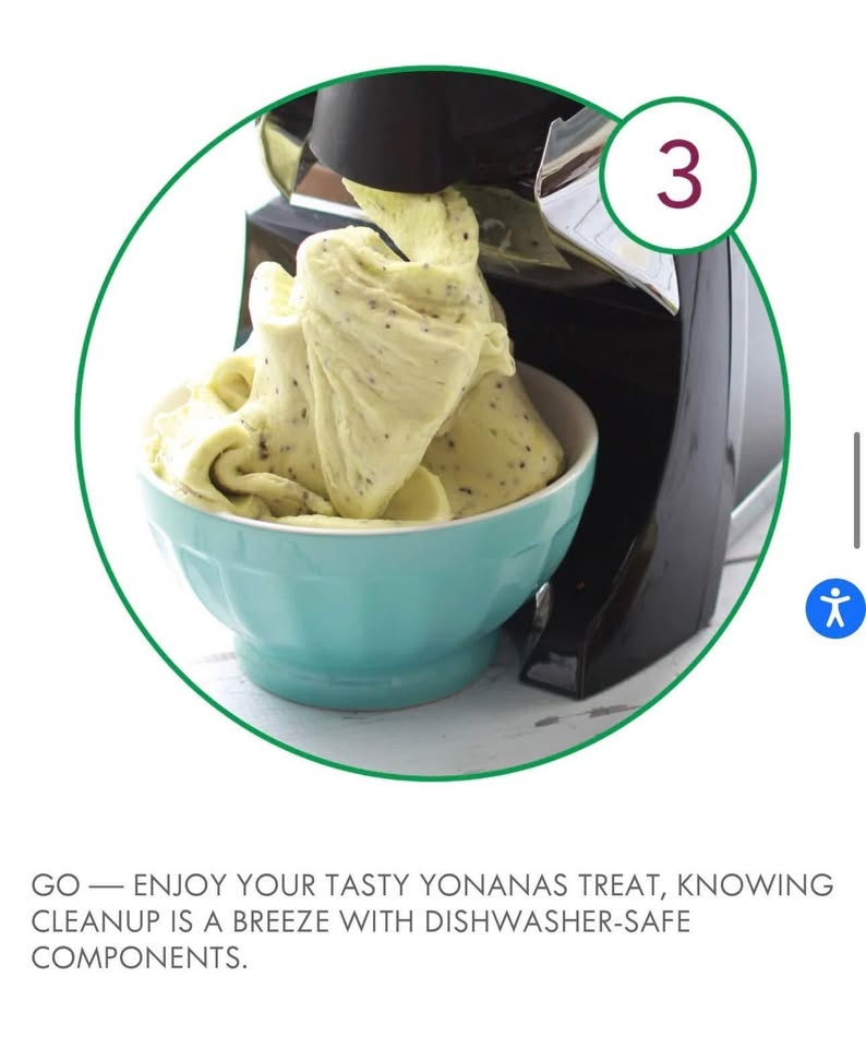 Yonanas frozen dessert machine - photo 5