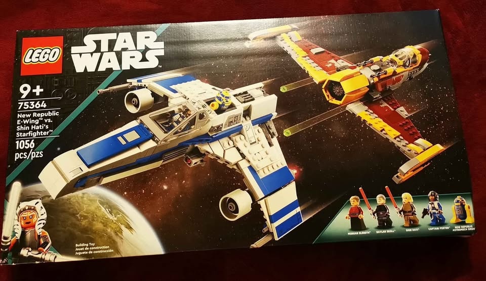LEGO Star Wars E-wing vs Shin Hati's Starfighter 75364