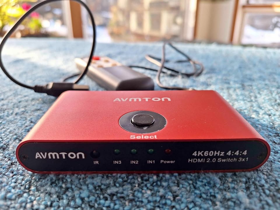 Avmton HDMI 3-1 Splitter Switch with Remote