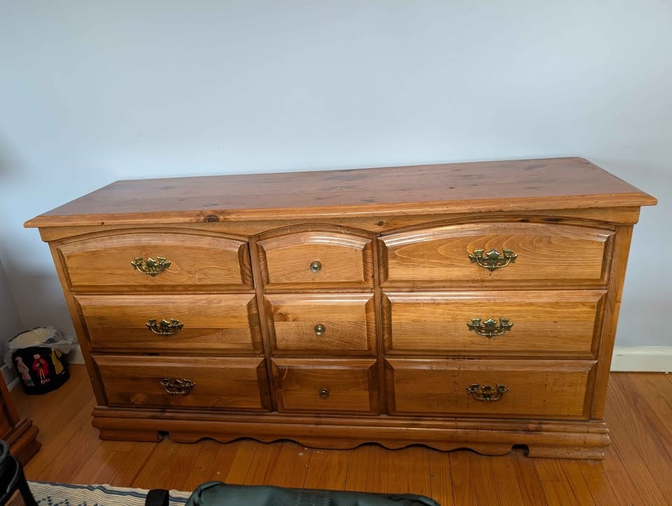 Wood Dresser and Nightstand Set - photo 3