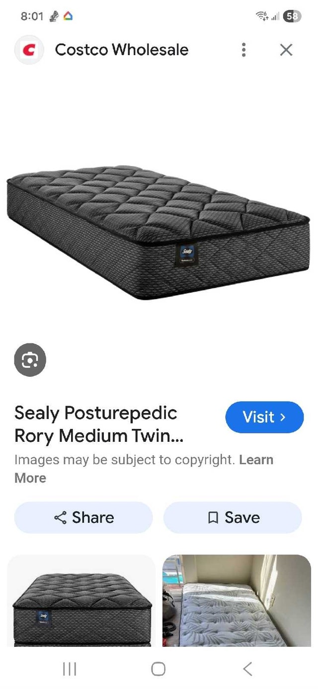 Sealy Posturepedic Twin Mattress
